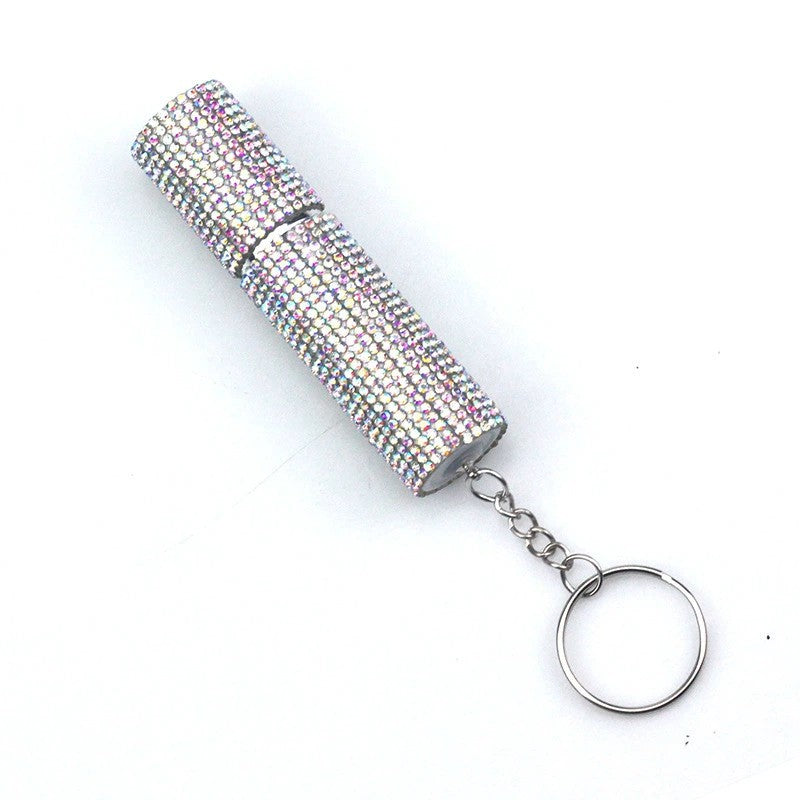 Wholesale 50PCS Plastic Mini 10ml Diamond Empty Perfume Bottle
